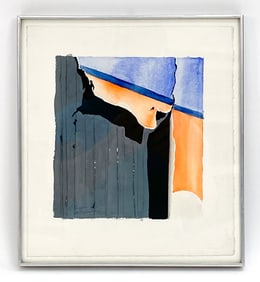 BURHAN DOGANCAY (1929-2013) ABSTRACT GOUACHE