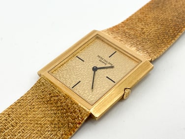 PATEK PHILIPPE GONDOLO 18K YELLOW GOLD WATCH