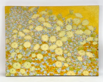 CHARLOTTE HOWARD (1919-1998) LARGE ABSTRACT O/C
