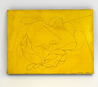REIJI KIMURA (JAPAN, B. 1926) ACRYLIC ON CANVAS
