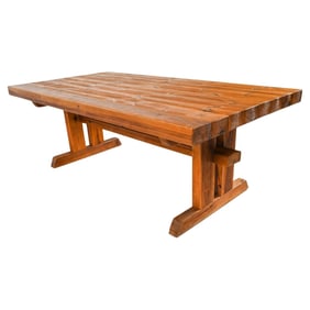 HANDS FRYDENDAL 'CHRISTIAN IV' PINE DINING TABLE