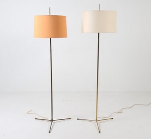 (2) ATTR. HOLM SORENSEN DANISH FLOOR LAMPS