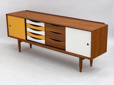 JP DESIGN TEAK SIDEBOARD FOR BRUNO HANSEN