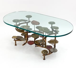 SILAS SEANDEL LILY PAD COFFEE TABLE