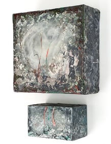 JD GREENE ABSTRACT MIXED MEDIA