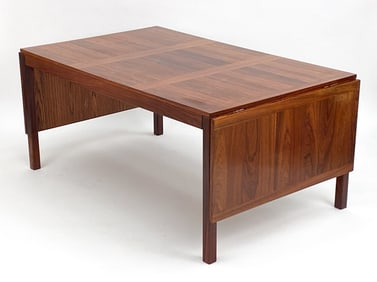 VEJLE STOLE ROSEWOOD EXTENSION DINING TABLE