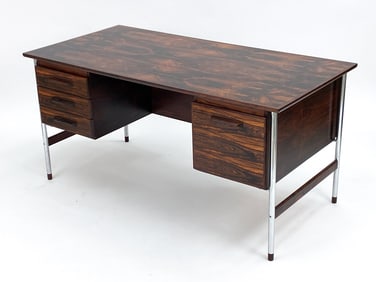 MID-CENTURY DANISH ROSEWOOD DESK