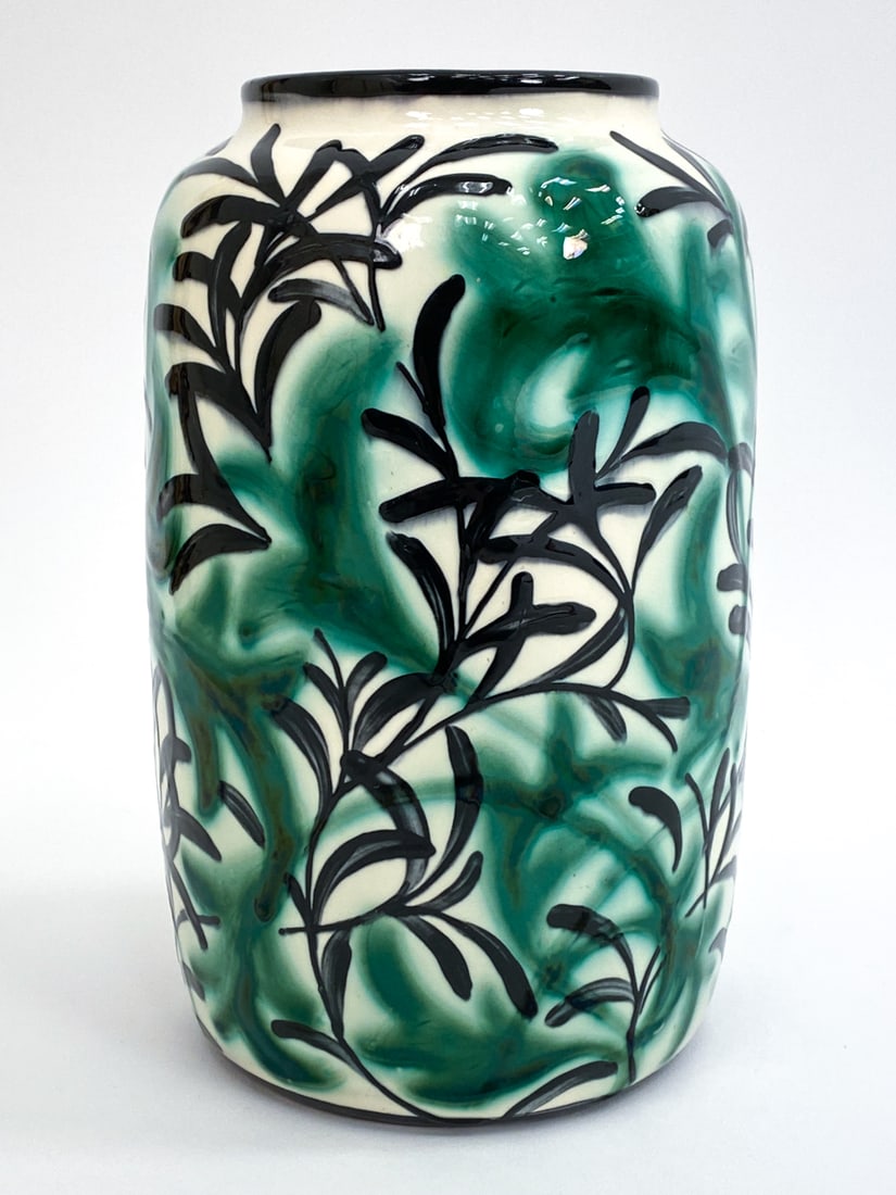 MAX LAEUGER FOR TONWERKE KANDERN CERAMIC VASE (1 of 9)