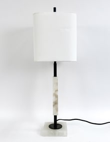 VISUAL COMFORT LEXINGTON MARBLE TABLE LAMP