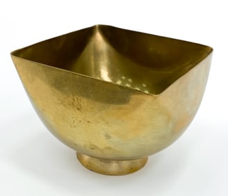 WARD BENNETT SMALL BRASS BOWL