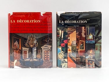 (2) VOLUMES OF LA DECORATION BY HACHETTE