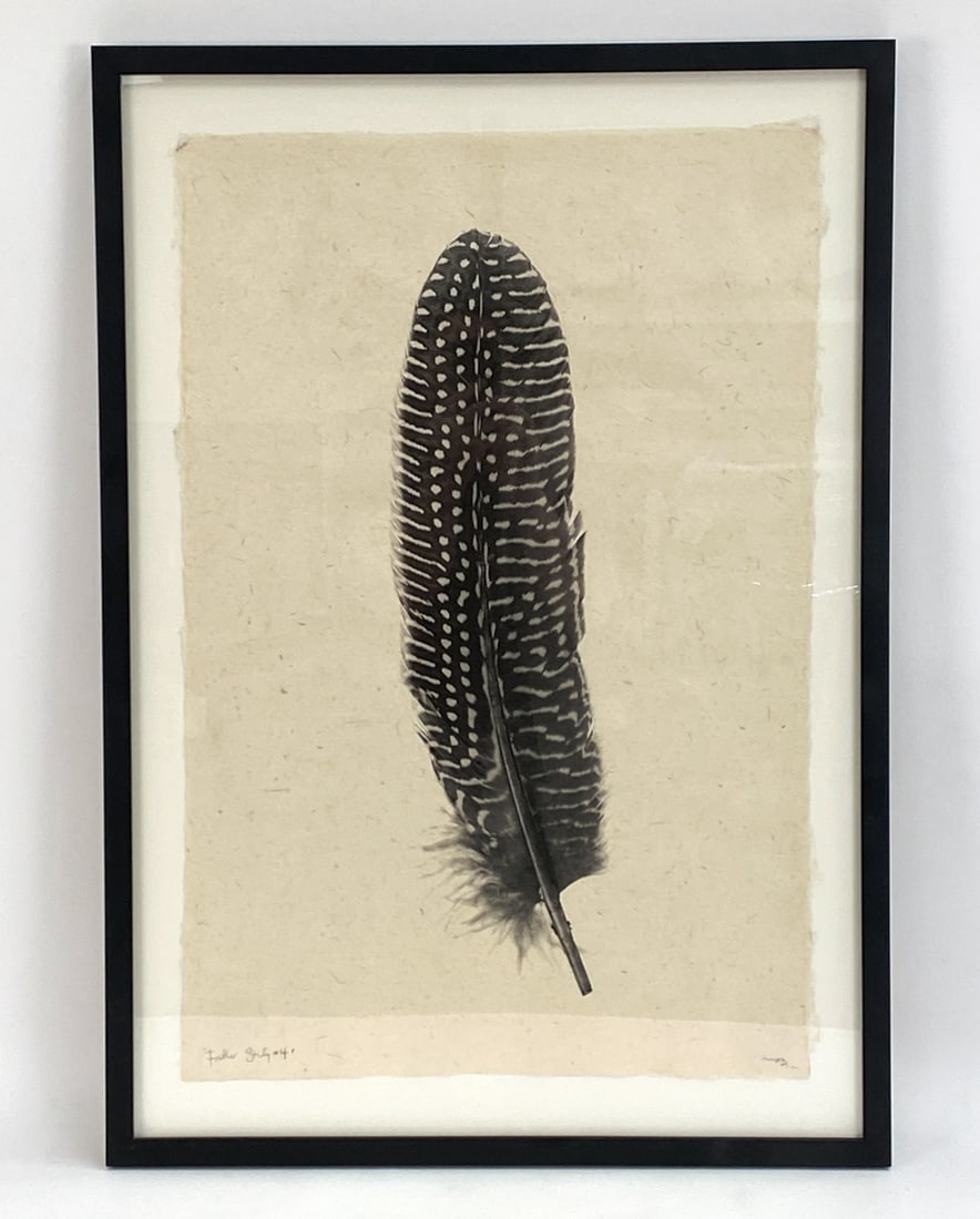 DENNIS & ROY BARLOGA FEATHER STUDY #4 (1 of 6)