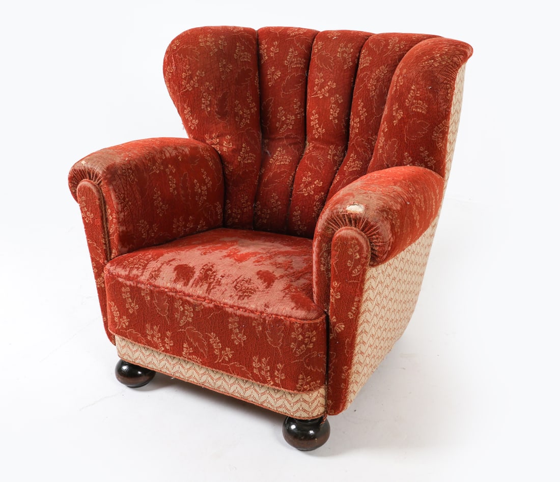 DANISH ART DECO LOUNGE CHAIR C. 1940S (1 of 16)