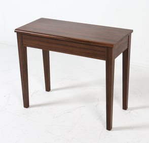 DANISH ROSEWOOD PIANO BENCH C. 1970S