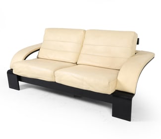 AKE FRIBYTTER FOR NELO KROKEN LEATHER SOFA