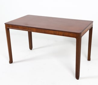 DANISH WALNUT COFFEE TABLE C. 1960S