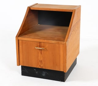 SCANDINAVIAN PINE NIGHTSTAND C. 1970S