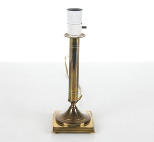 SCANDINAVIAN BRASS DESK LAMP C. 1970S