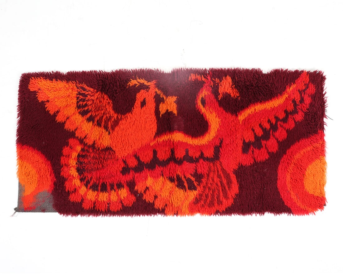 DANISH RYA WOOL RUG C. 1960S (1 of 8)