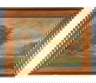 TH. GULLANDER (20TH C.) DANISH LANDSCAPE O/C