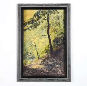 CARL JOHAN TANDRUP (1921-1992) LANDSCAPE O/B