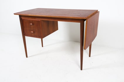 DANISH TEAK WRITING DESK C. 1960S