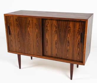 POUL HUNDEVAD DANISH ROSEWOOD CABINET C. 1960S