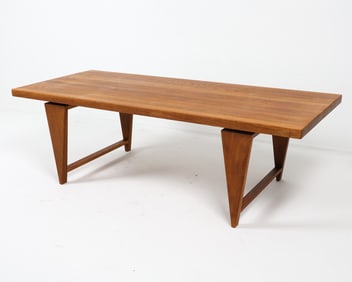 ATTR. ILLUM WIKKELSO OAK COFFEE TABLE C. 60S