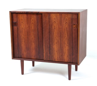 ARNE VODDER STYLE DANISH ROSEWOOD CREDENZA
