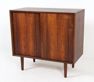 ARNE VODDER STYLE DANISH ROSEWOOD CREDENZA