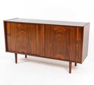 MID-CENTURY DANISH ROSEWOOD CREDENZA C. 1960S