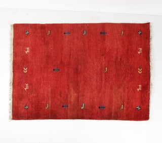 MID-CENTURY SCANDINAVIAN WOOL RUG C. 1960S