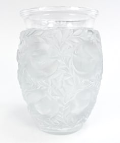 LALIQUE BAGATELLE CRYSTAL VASE