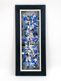 EDGAR STARECK (KS, 1917-1987) ABSTRACT A/B