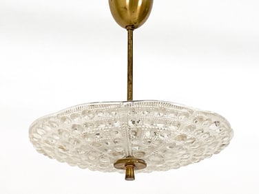 CARL FAGERLUND FOR ORREFORS PENDANT LIGHT C.1960S