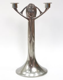 AFTER JOSEPH MARIA OLBRICH CANDLEHOLDER