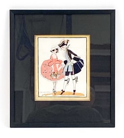 ELSIE D. MILLON (FRANCE 1897-1983) ILLUSTRATION