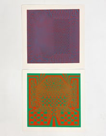 (2) ROY AHLGREN (AMERICAN, 1927-2011) SILKSCREENS
