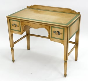 REGENCY STYLE PAINTED WRITING DESK