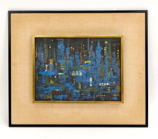 ABSTRACT LANDSCAPE MONOTYPE C. 1963
