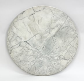 ROUND MARBLE TOP FOR SIDE TABLE