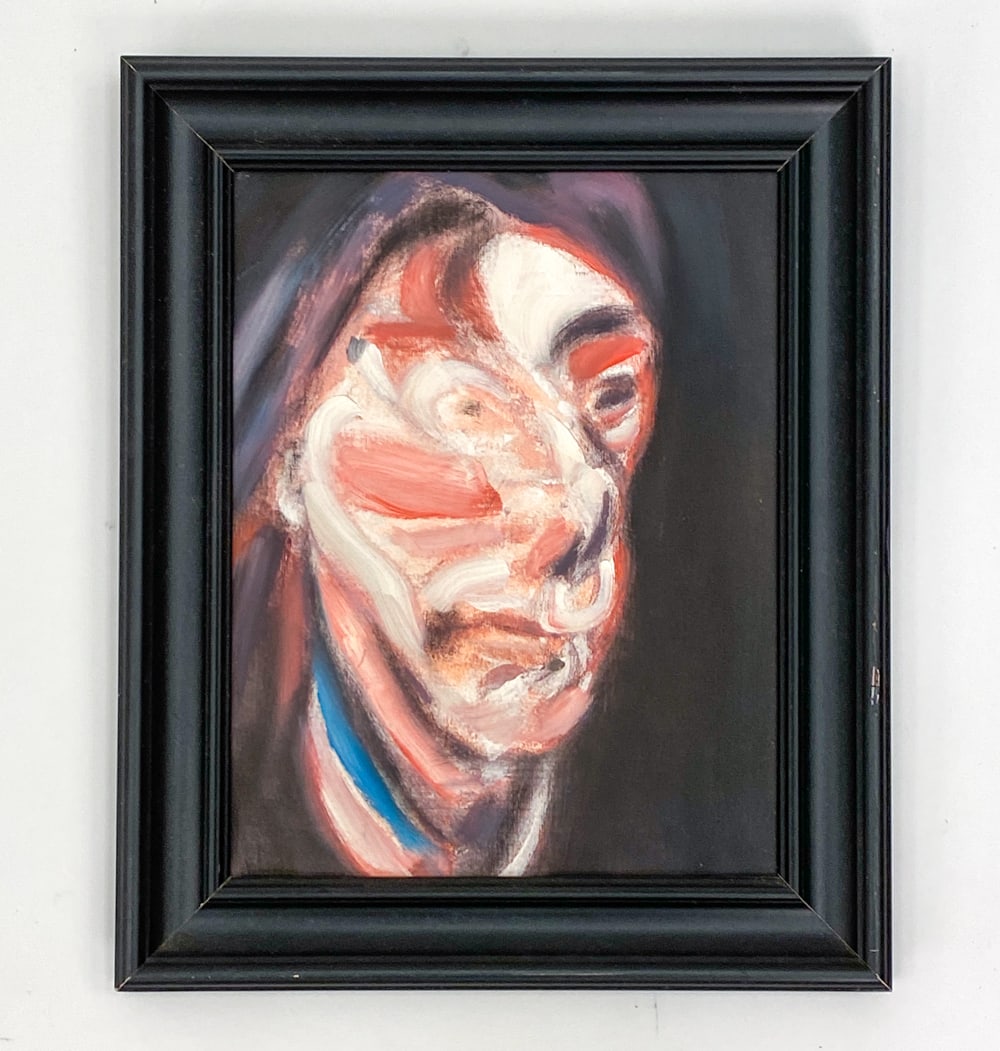 MIXED MEDIA PORTRAIT O/C (1 of 4)