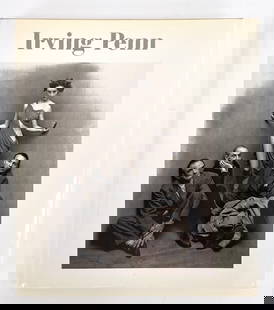 IRVING PENN MOMA PHOTOGRAPHY COFFEE TABLE BOOK: Copyright 1984. Dimensions: H 12.25" x W 11" Condition: Slight discoloration to book cover sleeve. Presents well overall.