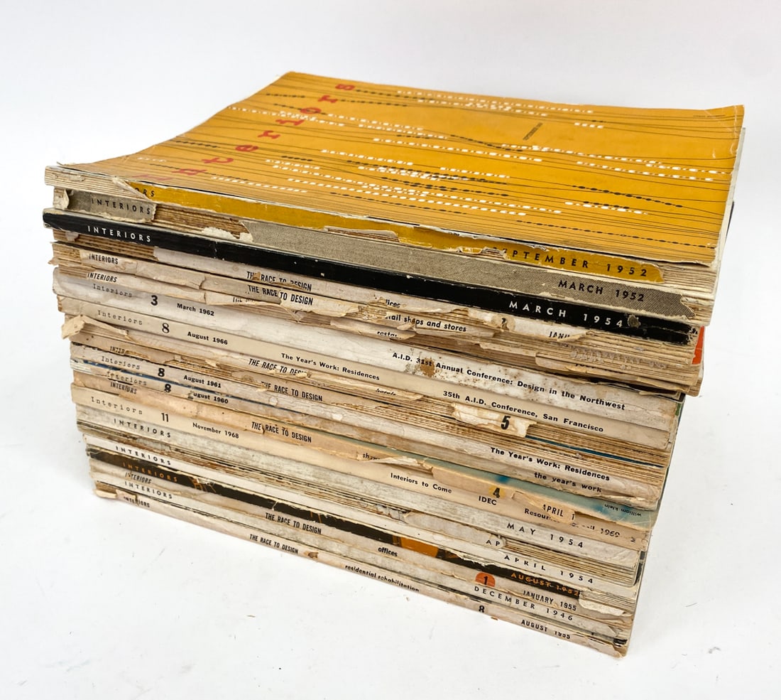 GROUPING OF INTERIORS MAGAZINES (1 of 6)