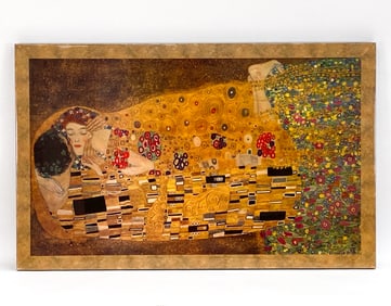 GUSTAV KLIMT ?THE KISS? DECORATIVE PRINT