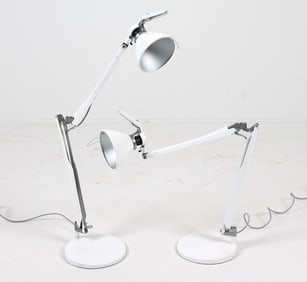 PAIR OF LUCEPLAN FORTEBRACCIO TABLE LAMPS