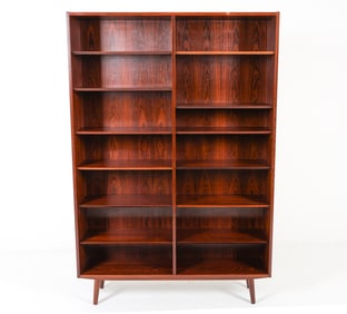 HUNDEVAD DANISH ROSEWOOD BOOKCASE C. 1970S