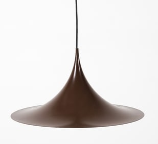 DANISH FOG & MORUP 'SEMI' PENDANT LIGHT C. 1970S