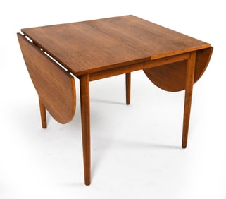 MID-CENTURY DANISH TEAK EXPANDING TABLE C. 1960S