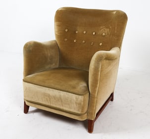 MANNER OF FRITZ HANSEN DANISH LOUNGE CHAIR